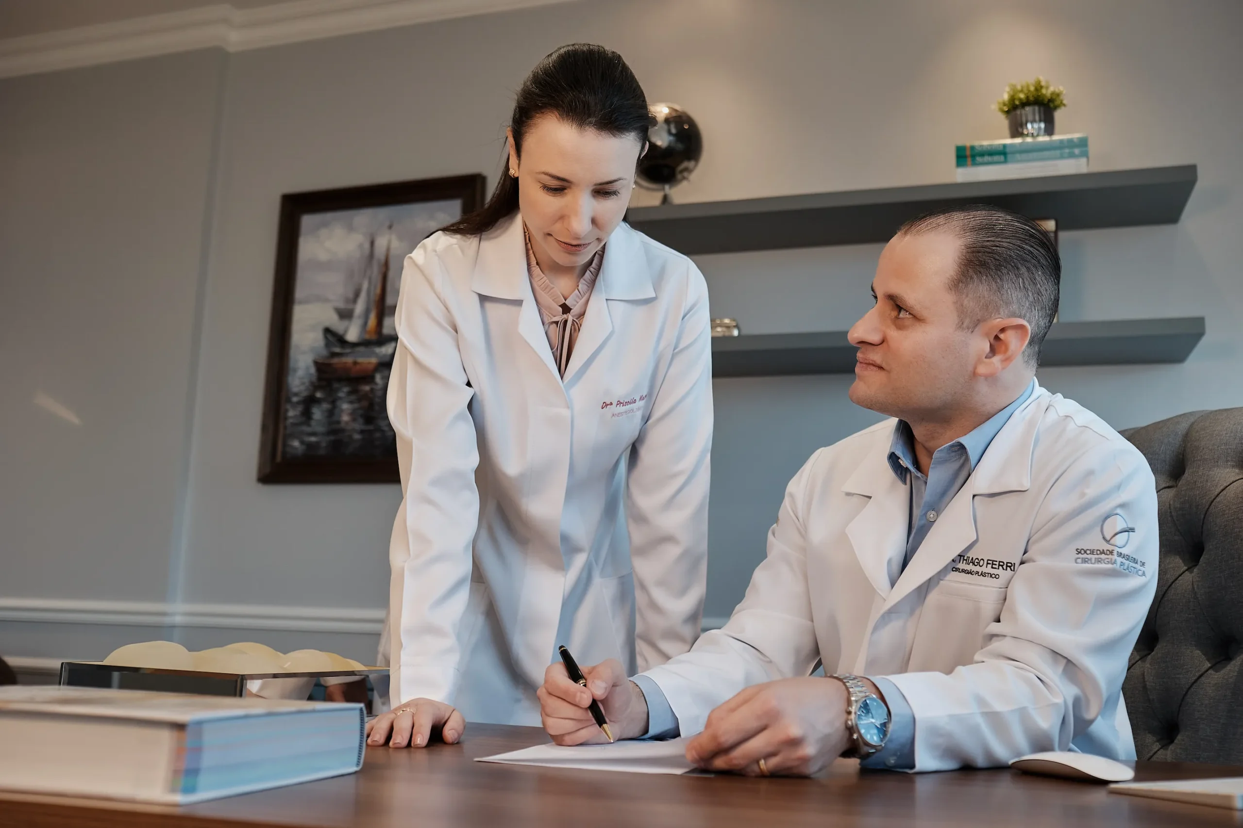 Casal da plástica de Chapecó